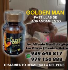 GOLDEN MAN PASTILLAS DESARROLLO DEL PENE VOLUMEN UP